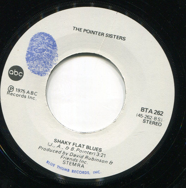 Pointer Sisters : Live Your Life Before You Die (7", Single)