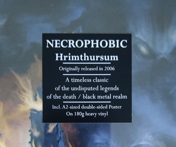 Necrophobic : Hrimthursum (LP, Album, RE, 180)