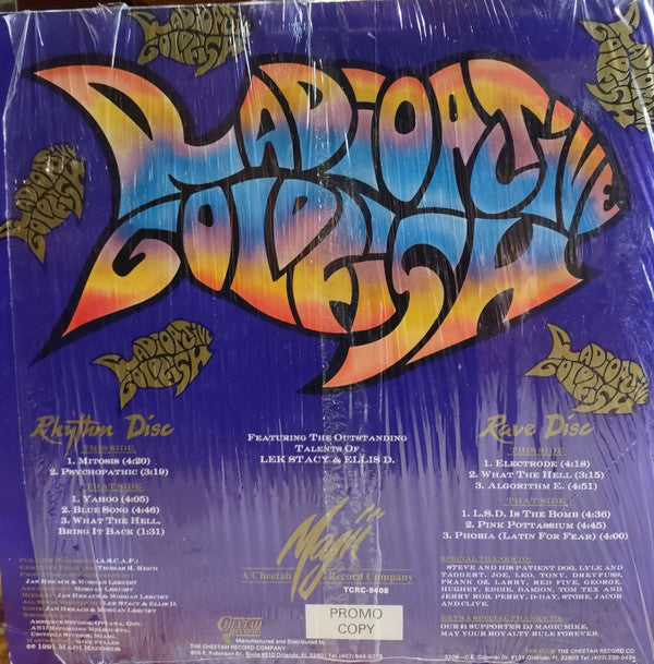 Radioactive Goldfish : Rhythm And Rave (12", Pur + 12", Pin + Promo)