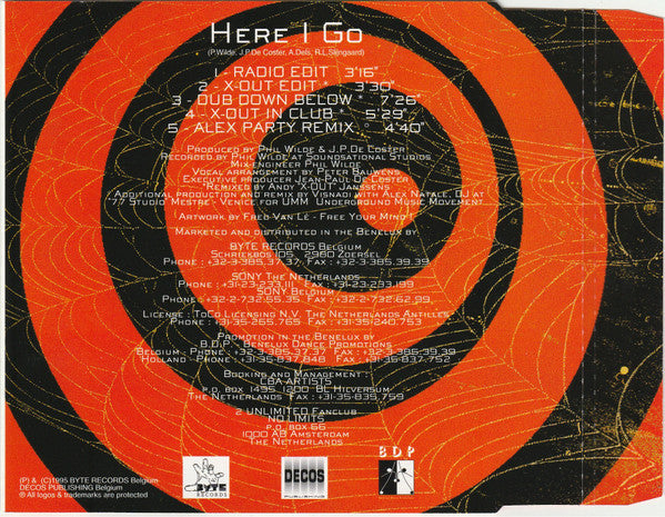 2 Unlimited : Here I Go (CD, Maxi)