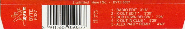 2 Unlimited : Here I Go (CD, Maxi)