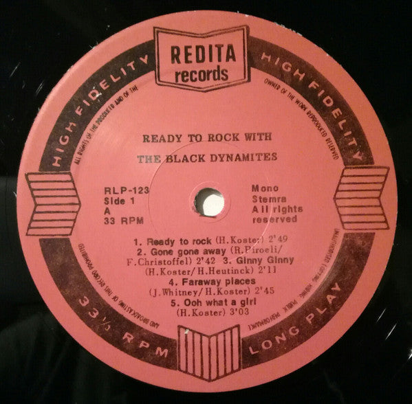 The Black Dynamites : Ready To Rock With (LP, Comp, Mono)