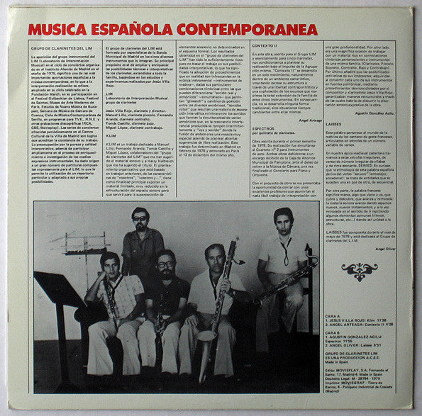Laboratorio de Interpretación Musical : Música Española Contemporánea (LP)