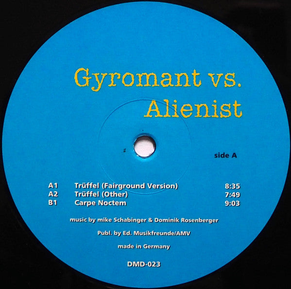 Gyromant vs. Alienist : Carpe Noctem (12")