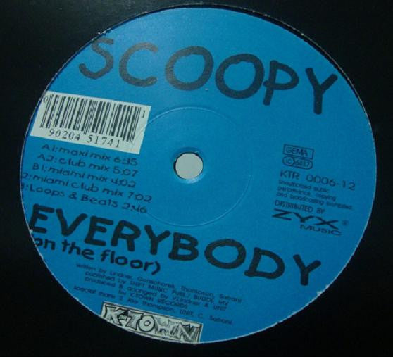 Scoopy (2) : Everybody (On The Floor) (12")
