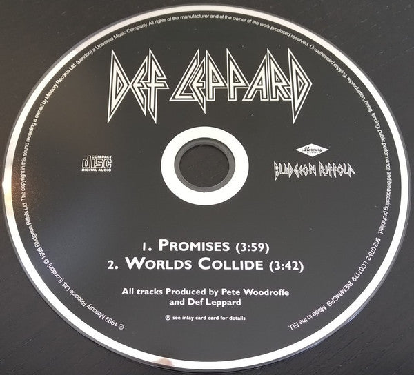 Def Leppard : Promises (CD, Single, Car)