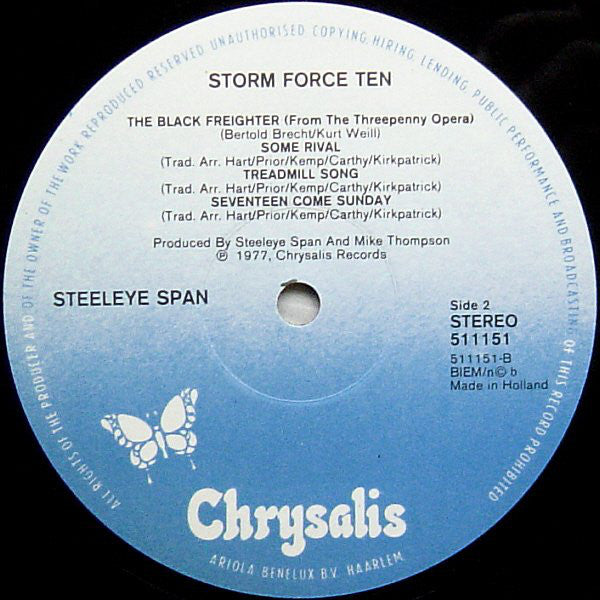 Steeleye Span : Storm Force Ten (LP, Album)