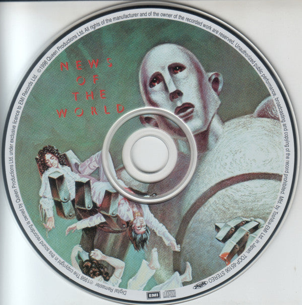Queen : News Of The World = 世界に捧ぐ (CD, Album, Ltd, RE, RM)