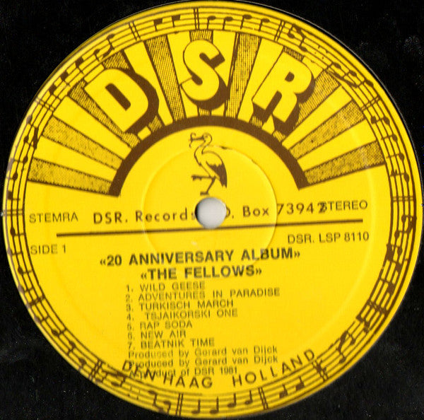 The Fellows (2) : Twenty Anniversary Album - 14 Golden Guitar Hits (LP)