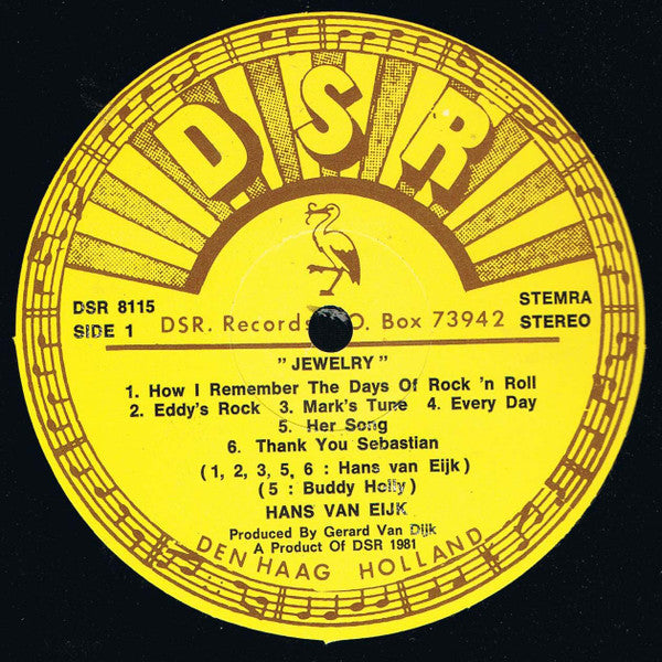 Hans Van Eijk : Jewelry (LP)