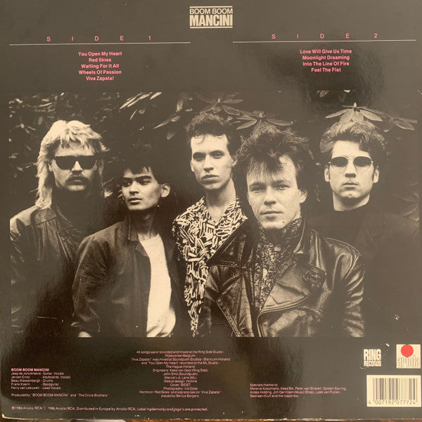 Boom Boom Mancini : Boom Boom Mancini (LP, Album)