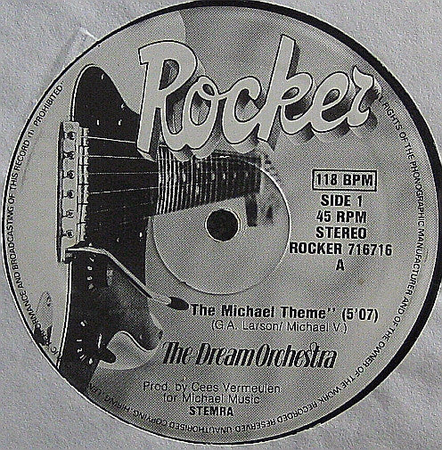 The Dream Orchestra : The Michael Theme (12", Maxi)