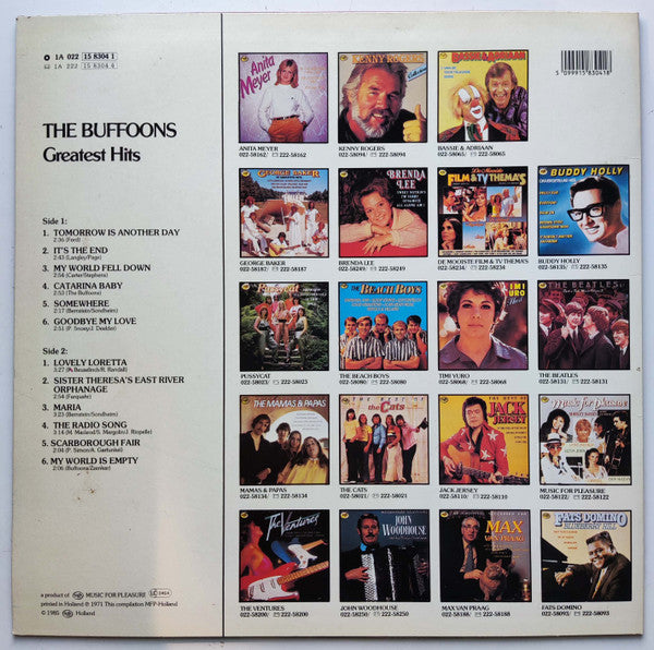 The Buffoons : Greatest Hits (LP, Comp)