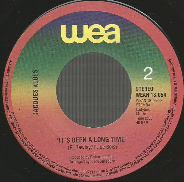 Jacques Kloes M.m.v. Patricia Paay : You Make It Alright (7", Single)