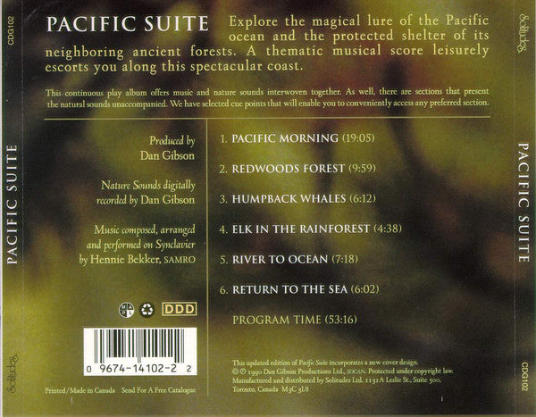 Dan Gibson : Pacific Suite (CD, Album)