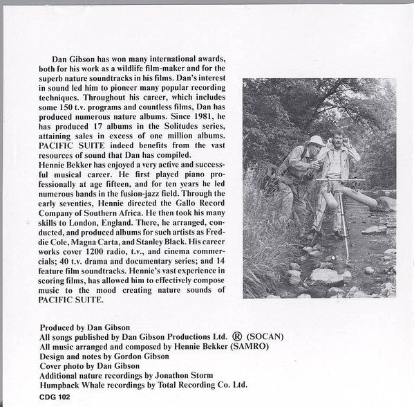 Dan Gibson : Pacific Suite (CD, Album)