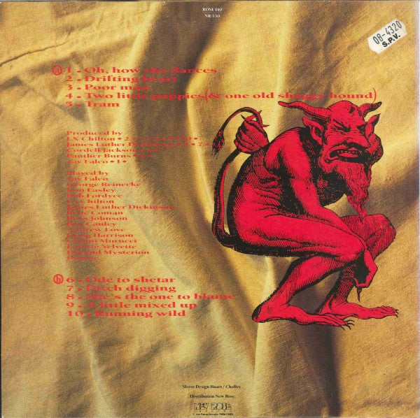 Tav Falco's Panther Burns : Red Devil (10", Album)