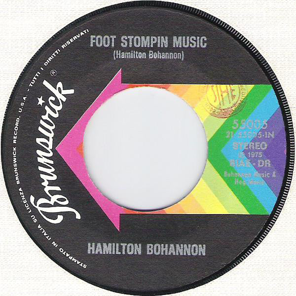 Hamilton Bohannon : Foot Stompin Music / Disco Stomp (7")