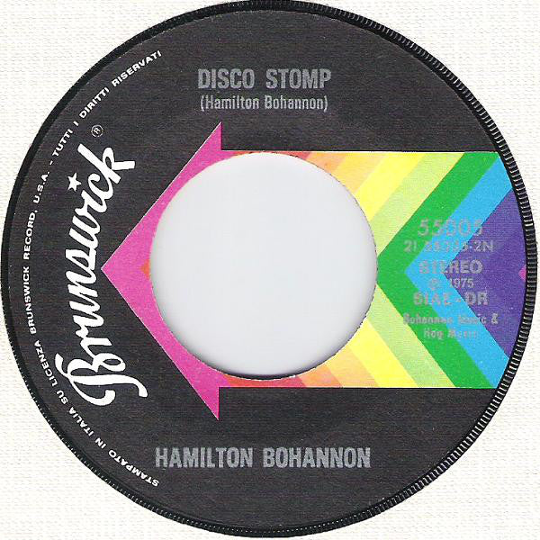 Hamilton Bohannon : Foot Stompin Music / Disco Stomp (7")