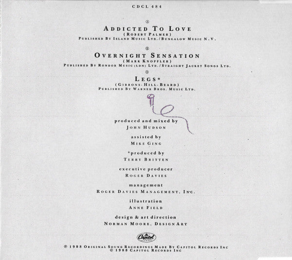 Tina Turner : Addicted To Love (CD, Maxi)