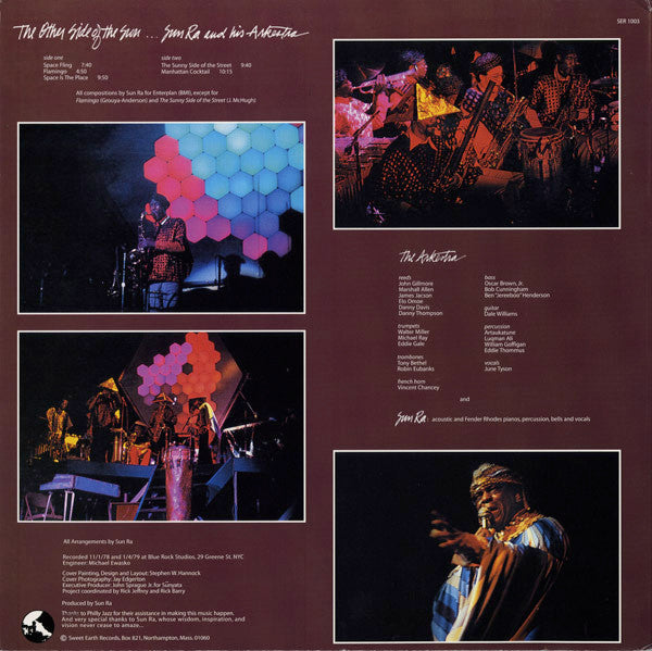 The Sun Ra Arkestra : The Other Side Of The Sun (LP, Album, Ltd, RE, 180)