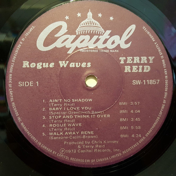 Terry Reid : Rogue Waves (LP, Album)