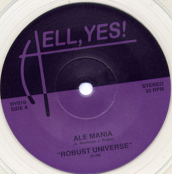 Ale Mania : Robust Universe / Bayview (7", Single, Ltd, Cle)