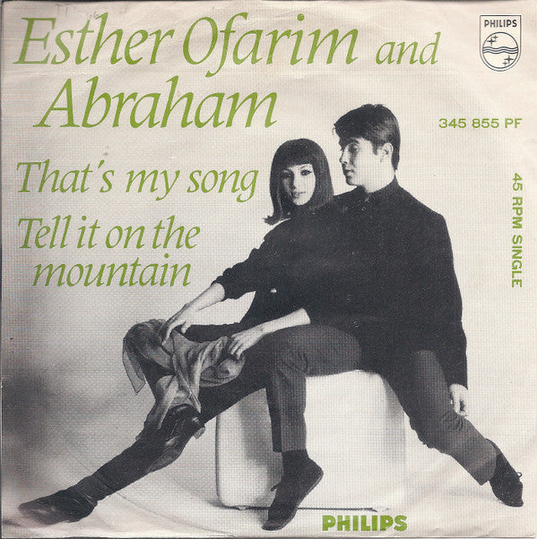Esther & Abi Ofarim : That's My Song / Tell It On The Mountain (7", Single, Mono)