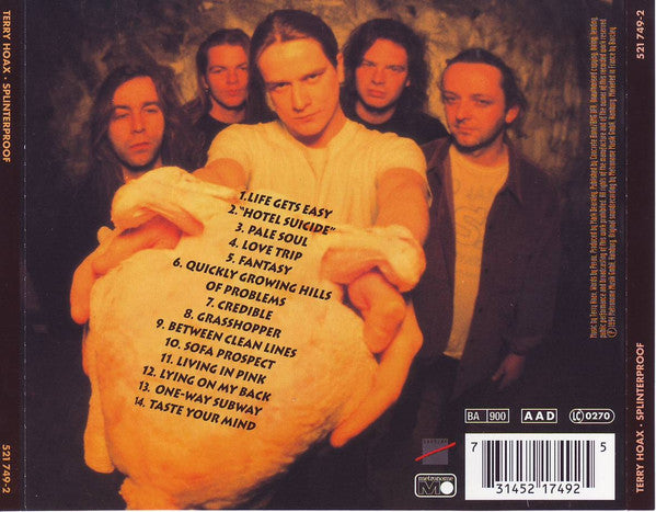 Terry Hoax : Splinterproof (CD, Album)