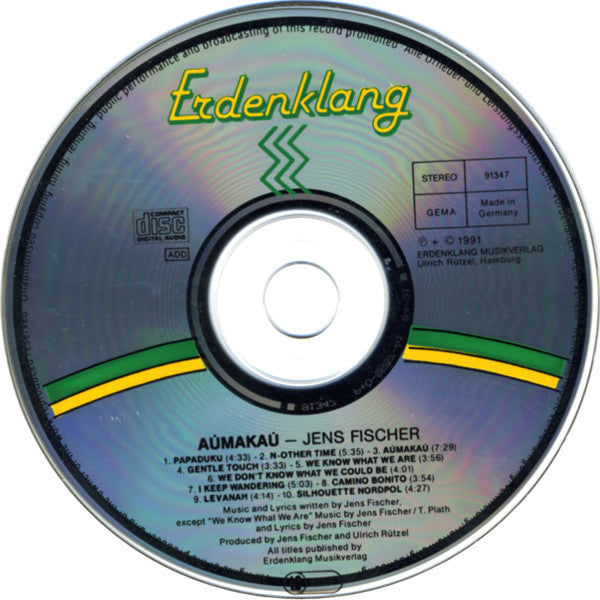 Jens Fischer : Aúmakaú (CD, Album)