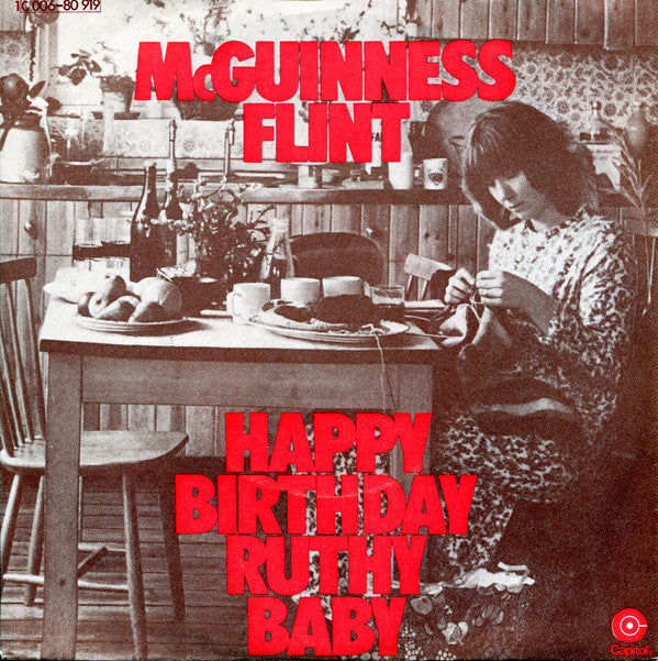 McGuinness Flint : Happy Birthday Ruthy Baby (7", Single)