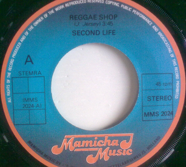 Second Life (3) : Reggae Shop (7", Single)