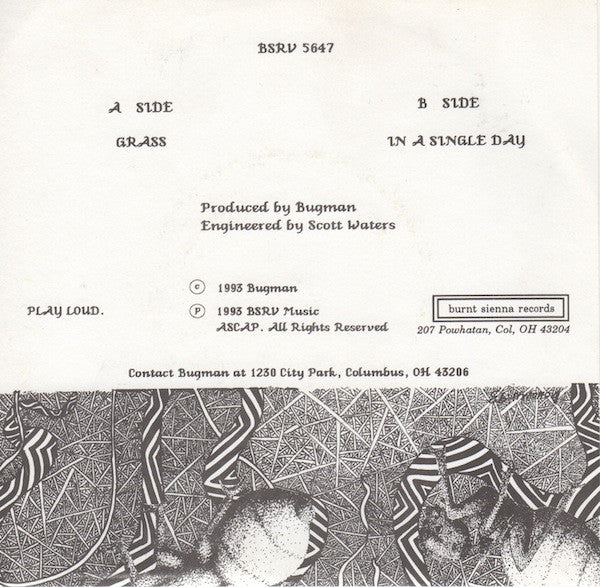 Bugman (2) : Grass (7")