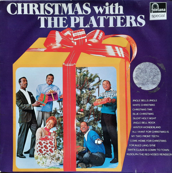 The Platters : Christmas With The Platters (LP, Album, RE)