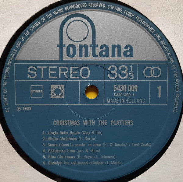 The Platters : Christmas With The Platters (LP, Album, RE)
