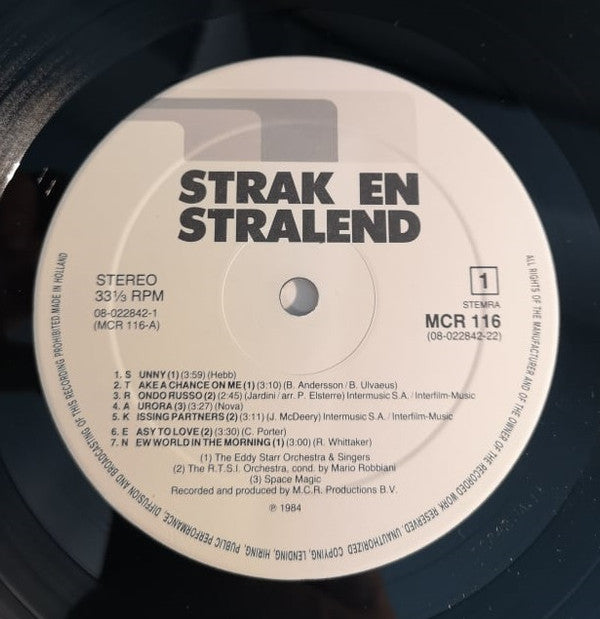 Various : Strak En Stralend (LP, Comp, Promo)