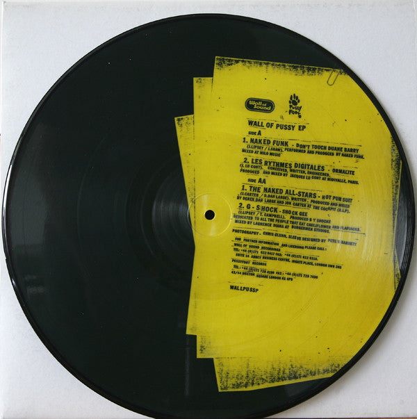 Various : Wall Of Pussy EP (12", EP, Pic)