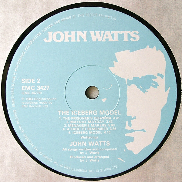 John Watts : The Iceberg Model (LP, Album)