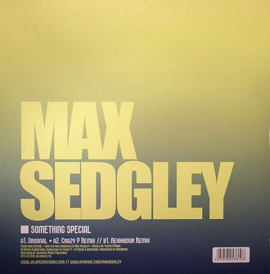 Max Sedgley : Something Special (12")