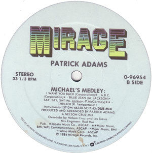 Patrick Adams : Michael's Medley (12")