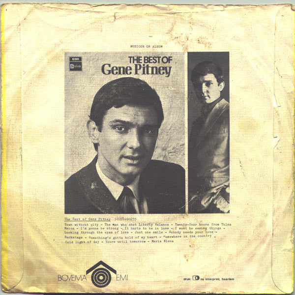 Hot Butter : Popcorn (7", Single, Yel)