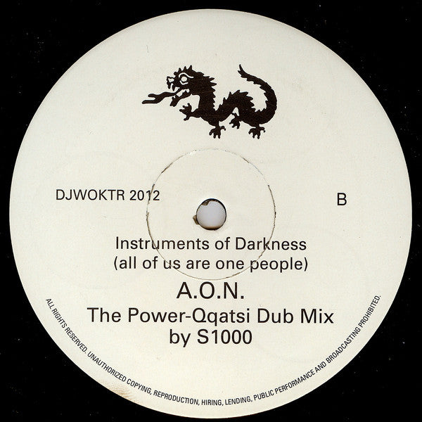 A.O.N.* : Instruments Of Darkness (All Of Us Are One People) (12", Single, Promo)