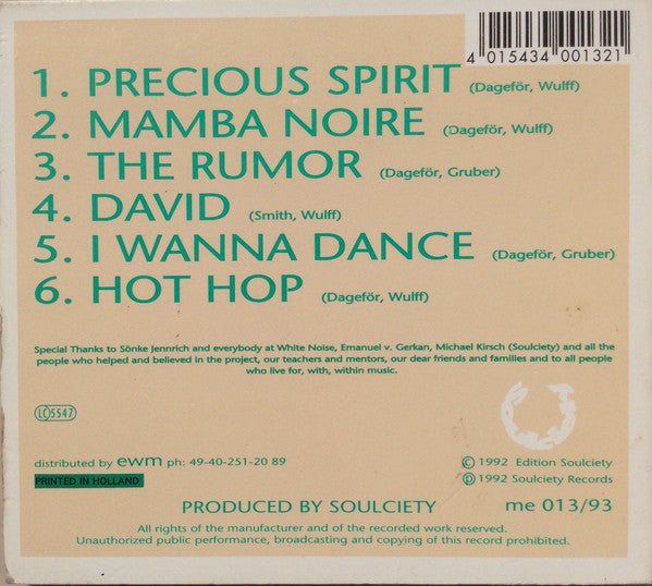 M'Blu Et Moi : Precious Spirit (CD, Album)