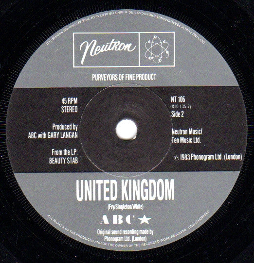 ABC : S.O.S. (7", Single, Gre)