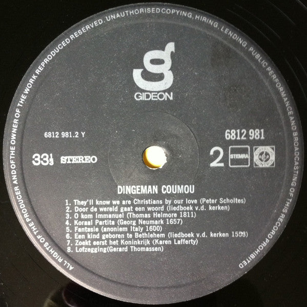 Dingeman Coumou : Dingeman Coumou (LP, Album)
