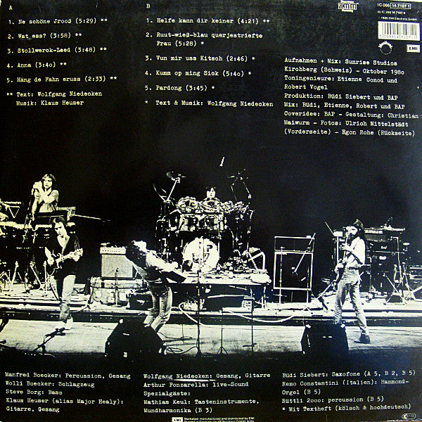 BAP : Affjetaut (LP, Album, RE, DMM)