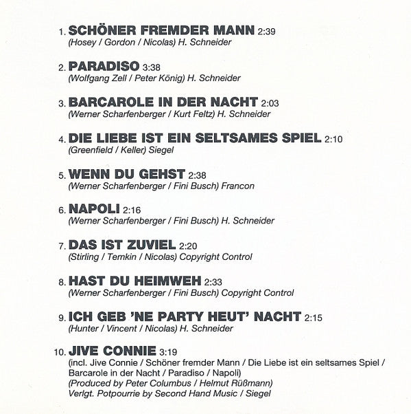 Connie Francis : Party Power (CD, Comp)