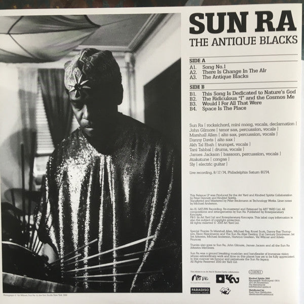 Sun Ra : The Antique Blacks (LP, Album, Ltd, Num, RE, RM, 180)