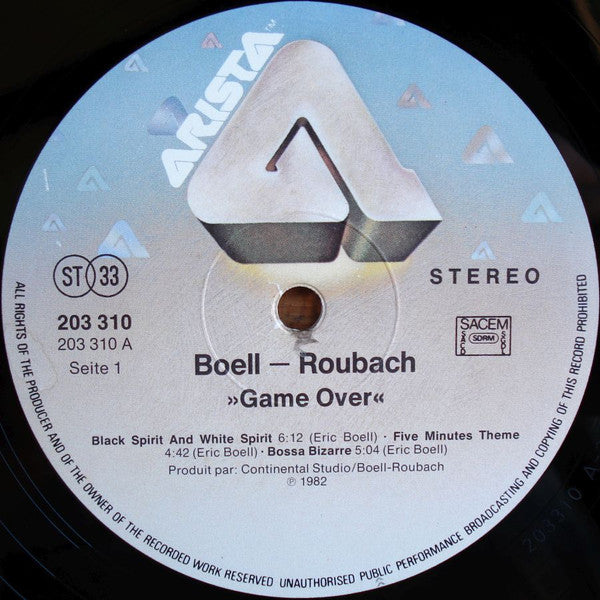 Boell & Roubach : Game Over (LP, Album)