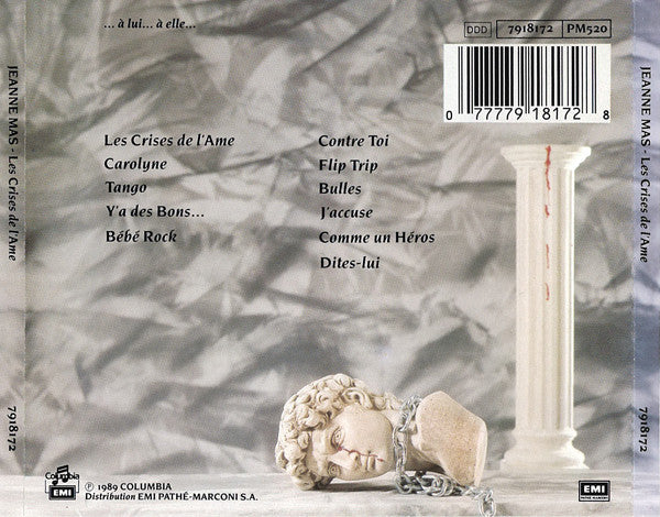Jeanne Mas : Les Crises De L'ame (CD, Album)
